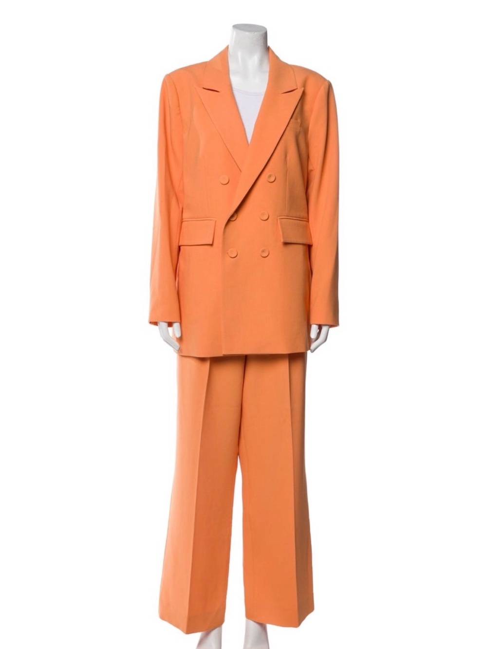 Favorite Daughter - Double-Breasted Blazer & Wide Leg Trouser Set